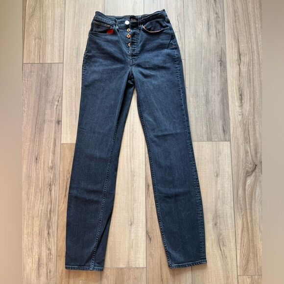 3x1 Mimi Cuttrell Jeans in Black - Picture 1 of 4